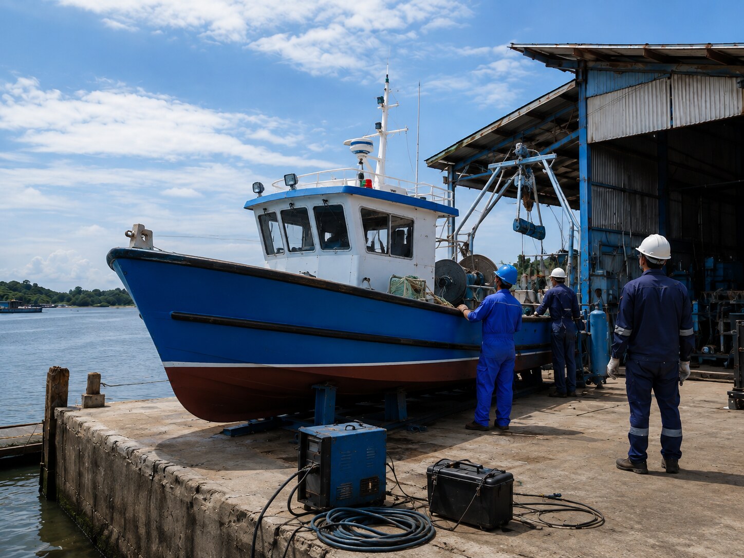Local vessel implementation scene